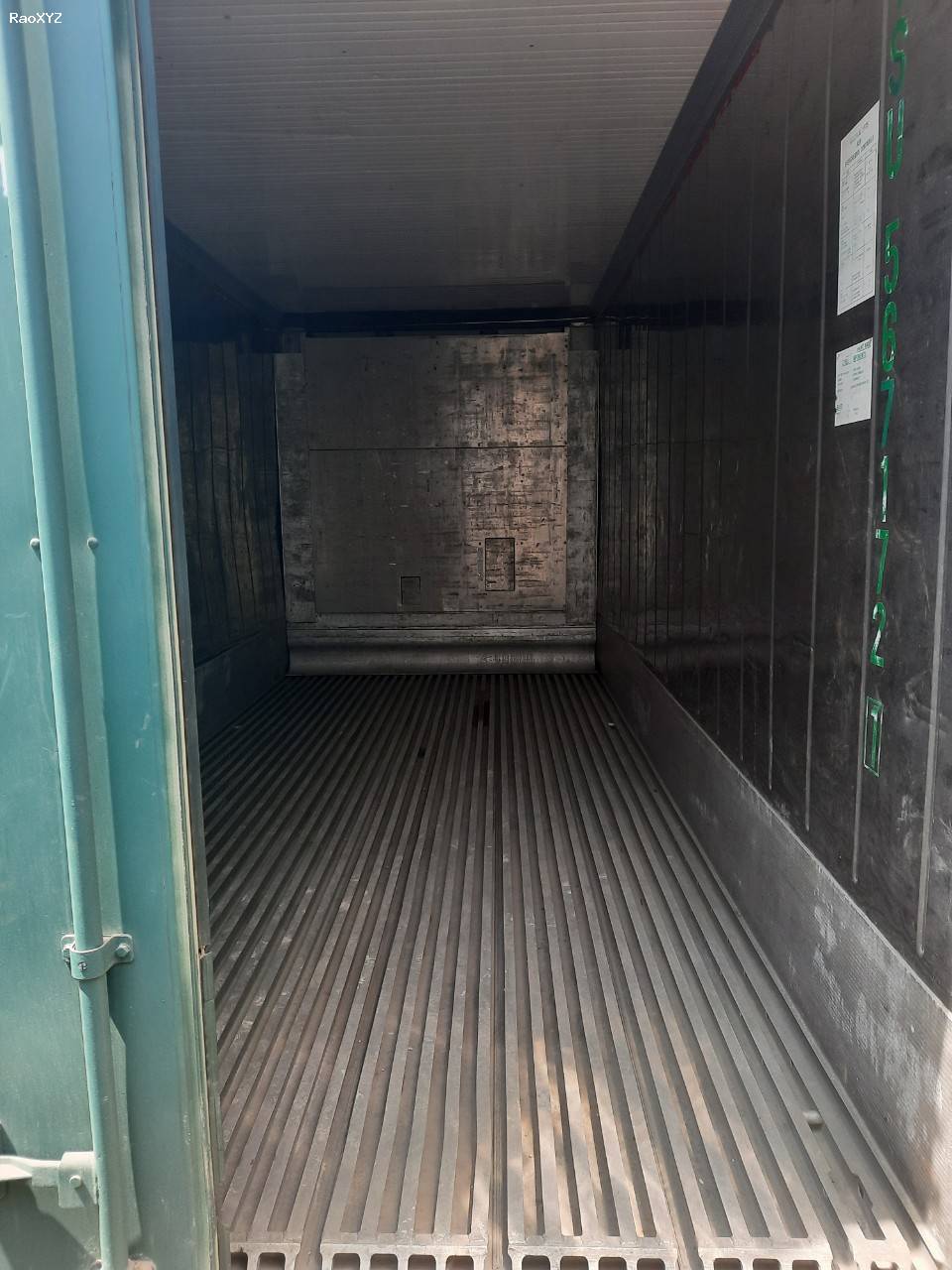 Container lạnh 20ft đóng hàng bao hiệu quả