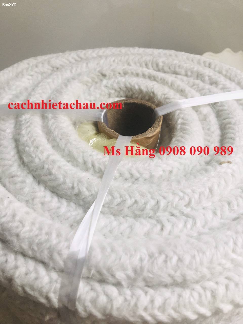 Dây sợi gốm Ceramic chịu nhiệt cao, Ceramic Fiber Rope