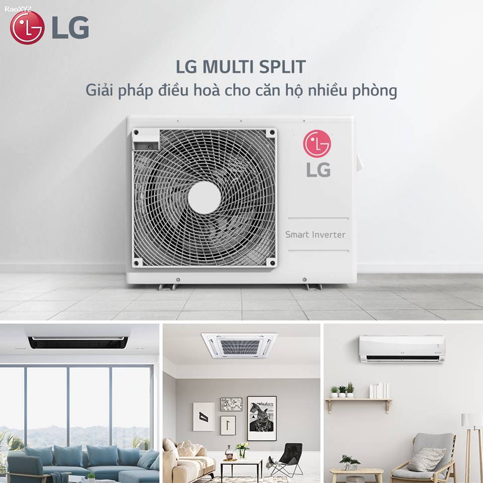 Căn hộ chung cư có nên chọn máy lạnh Multi LG không?