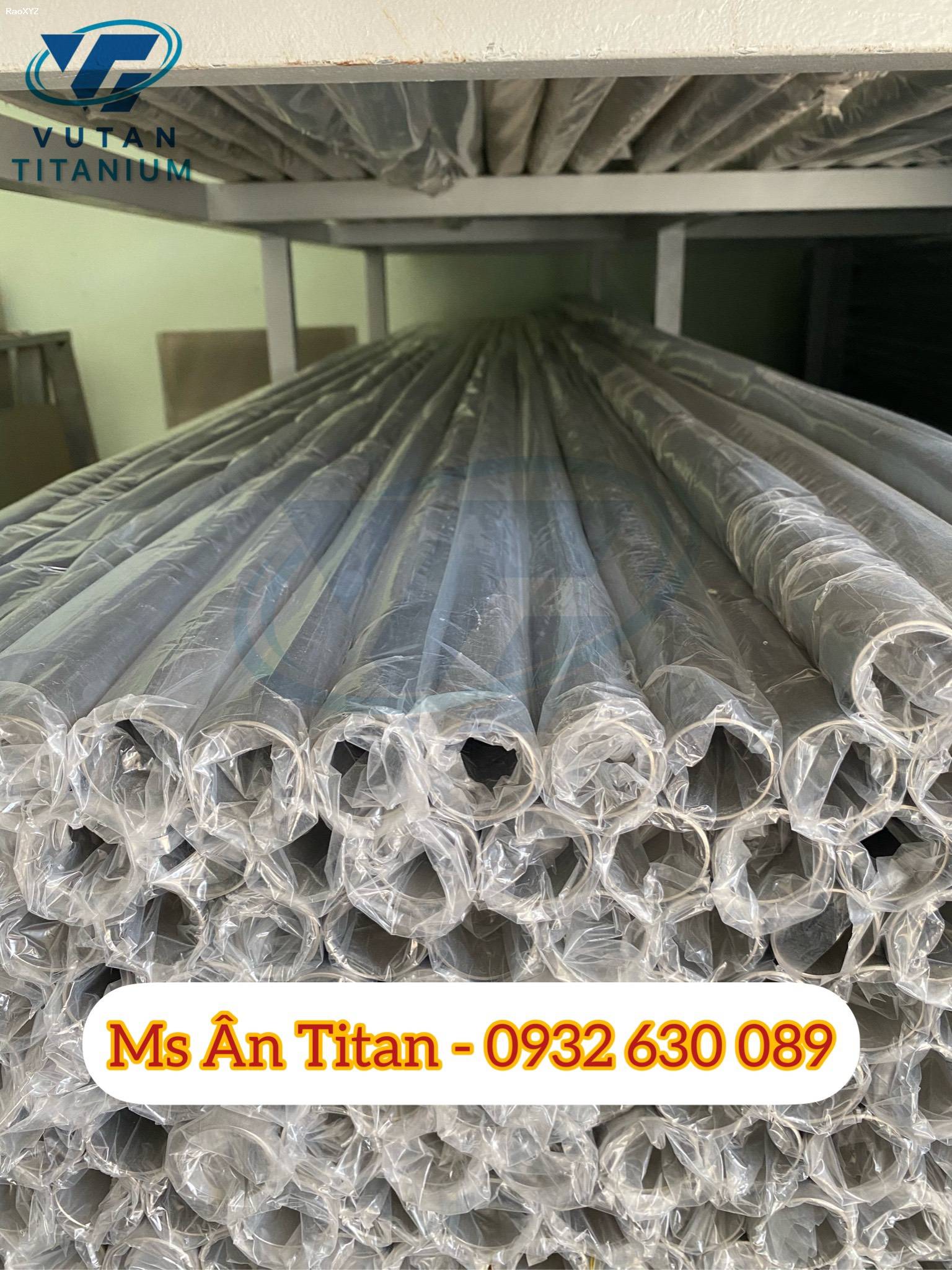 Ống titan-ống titanium-ống titan gr2-ống titan làm cổ pô xe-ống titan phi 27-ống titan phi 32