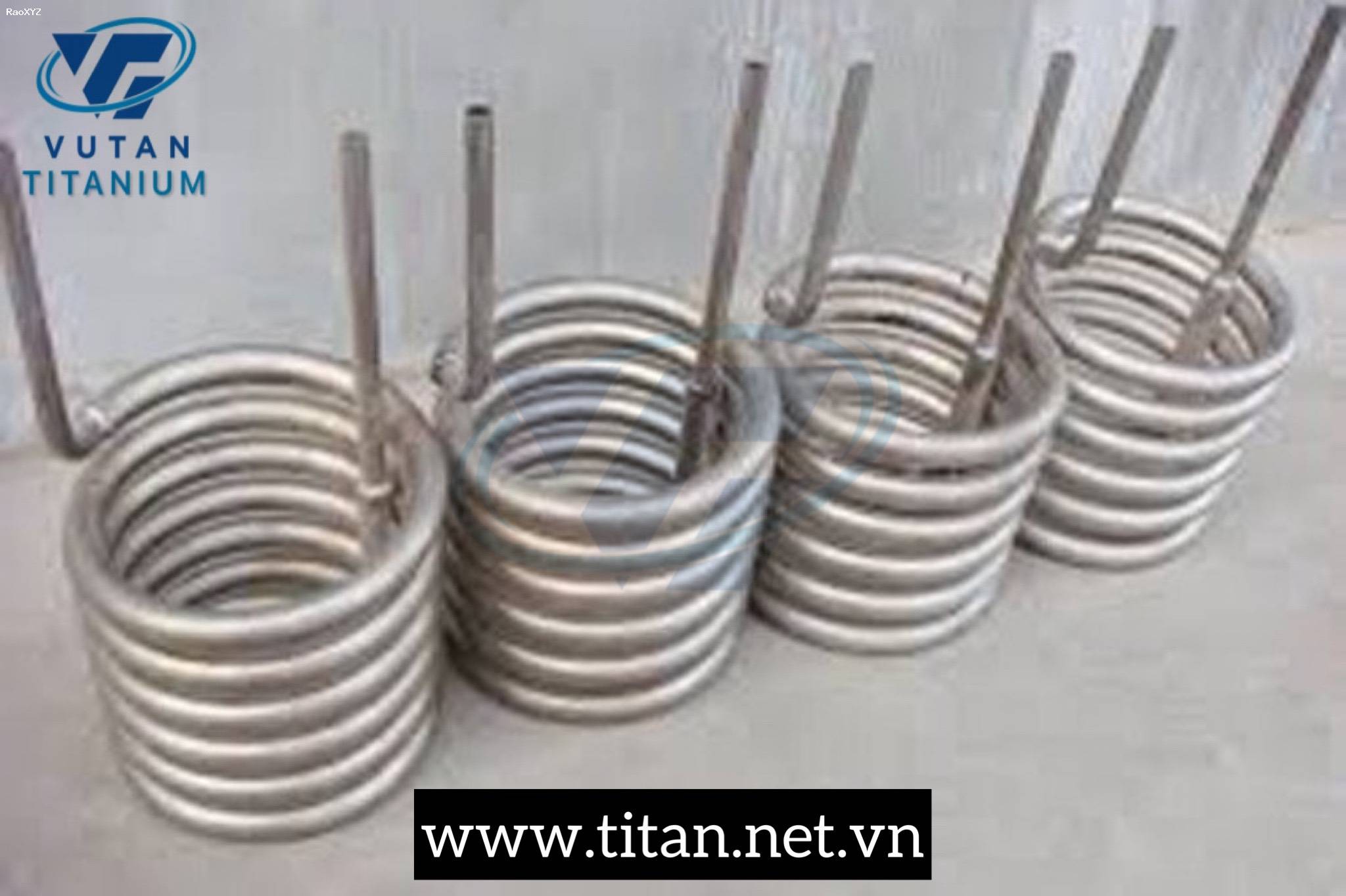 Ống trao đổi nhiệt titan-giàn gia nhiệt titan-ống ruột gà titan-gia công titan