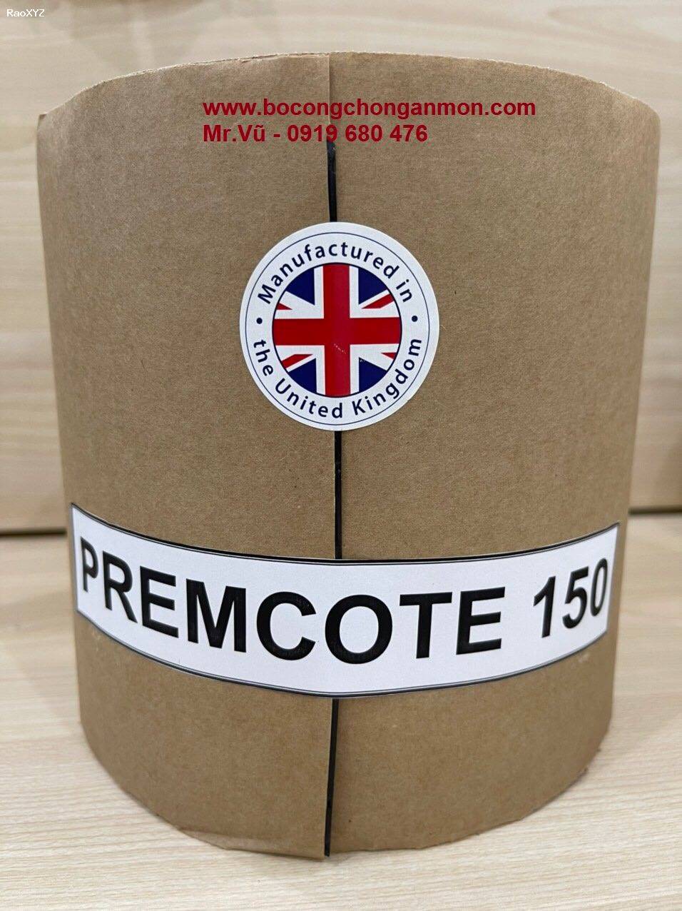 Băng quấn chống ăn mòn Premcote 150 dày 1.05mm