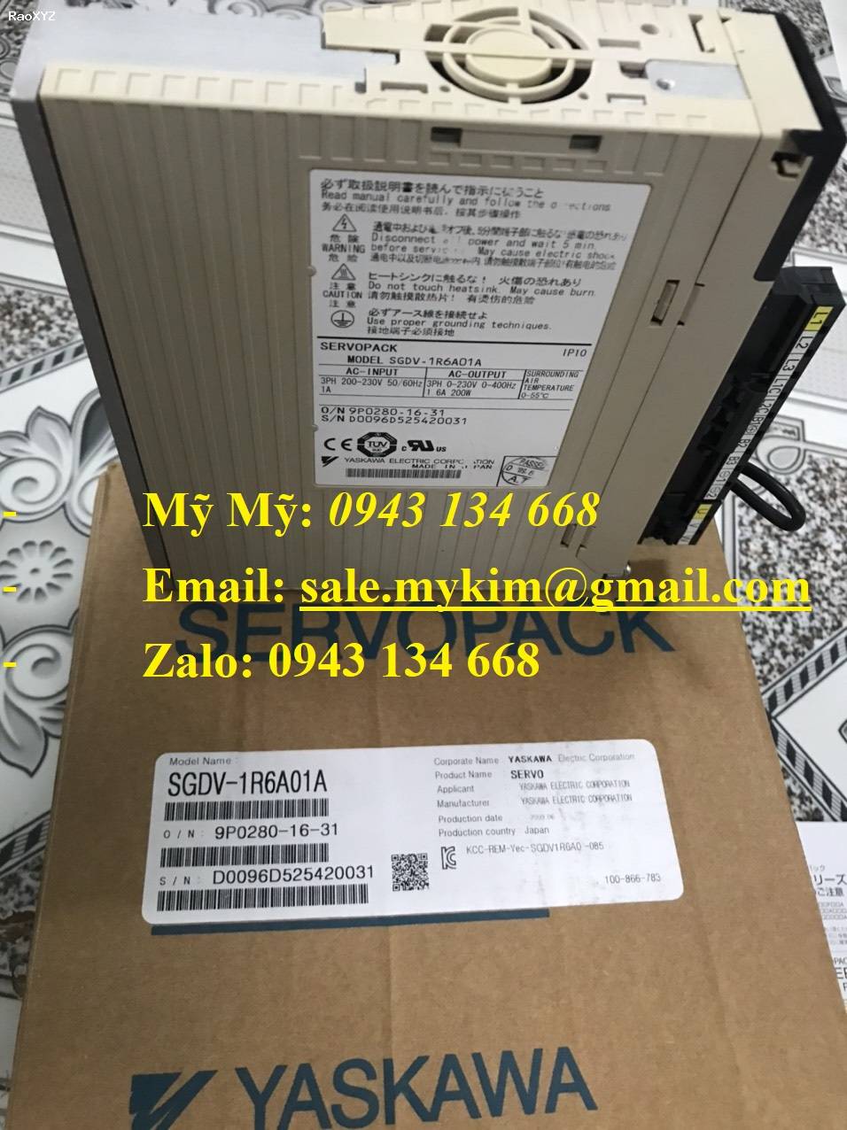 AC Servo Drive Yaskawa SGD7S-780A30B202