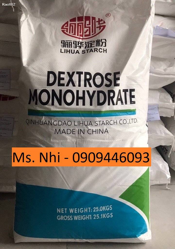 Chất tạo ngọt: Đường Dextrose Monohydrate (C6H12O6)