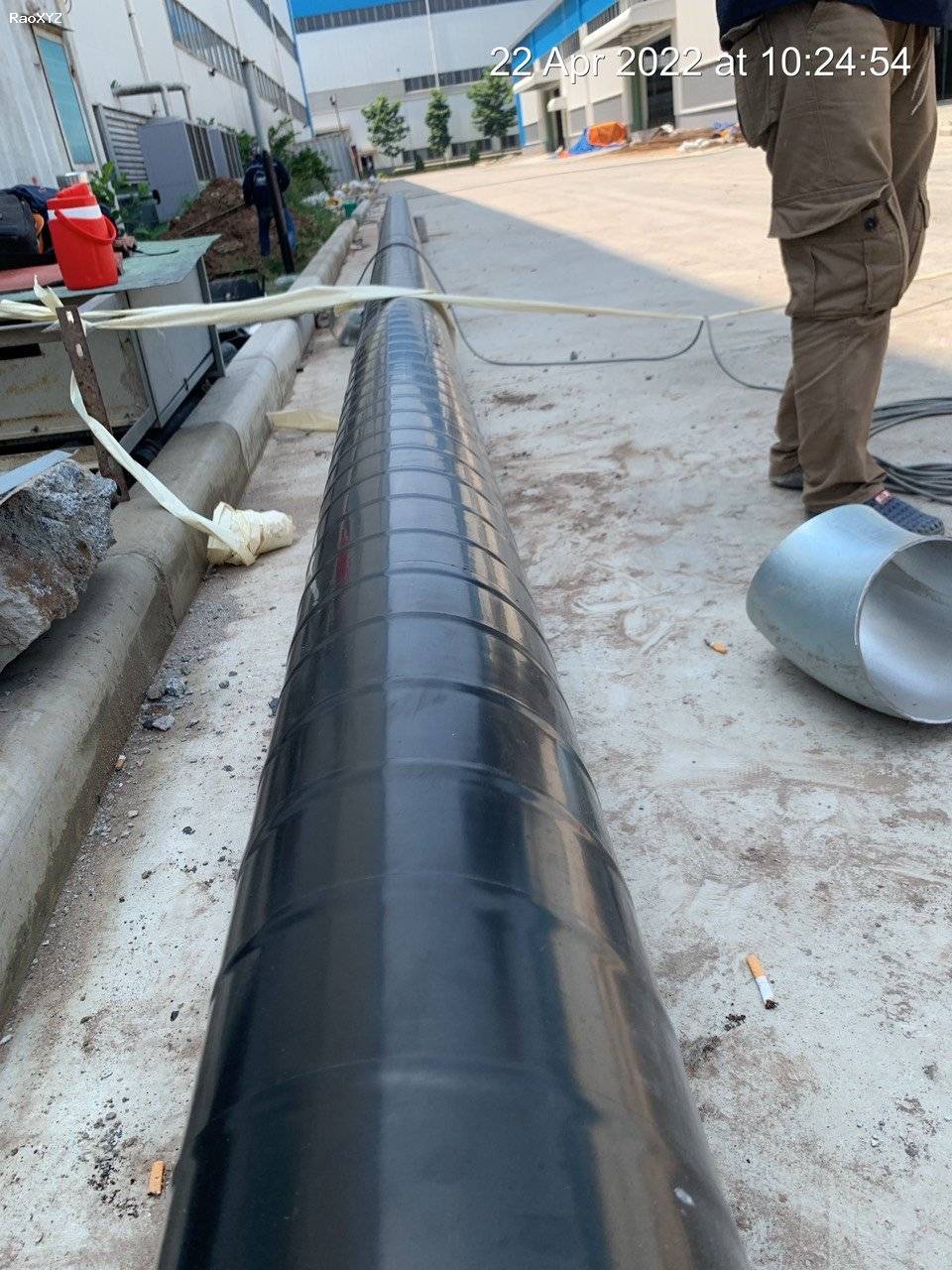 Bọc quấn chống ăn mòn đường ống kim loại Xunda T600 ( 15m x 100mm x 1mm )