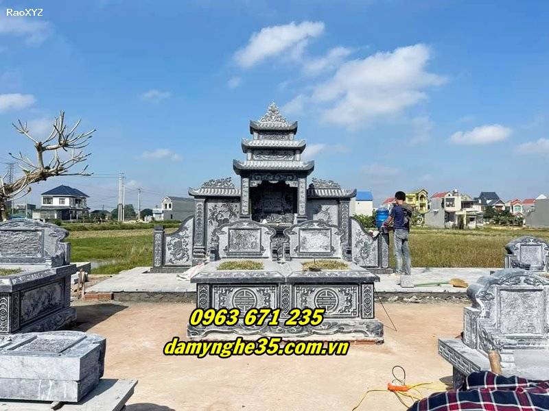 63 Mẫu lăng mộ đá đẹp bán tại Phú Thọ.