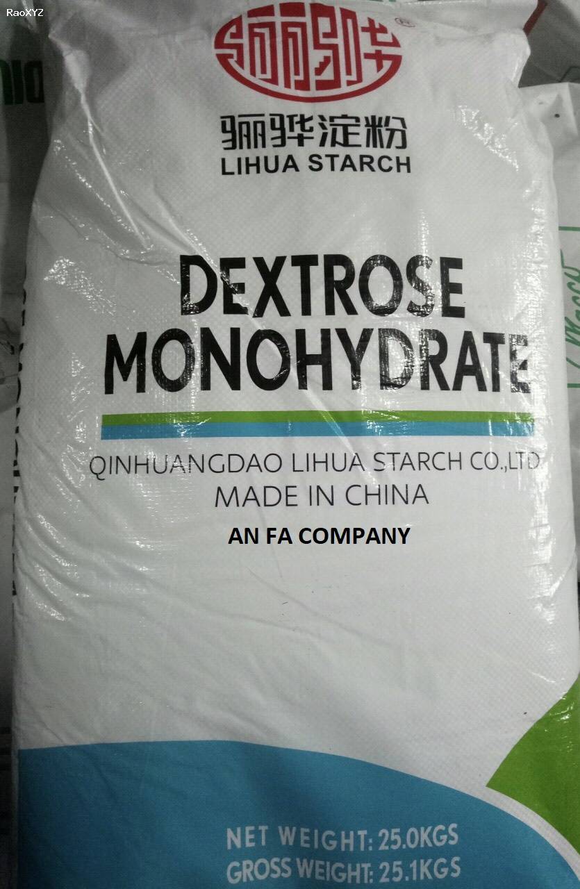 Các loại đường Dextrose sử dụng phổ biến trong thực phẩm (Dextrose Mono/Anhy)