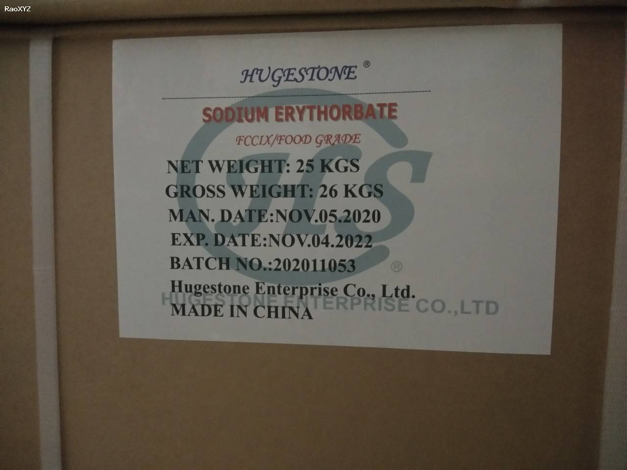 Sodium Erythorbate - Sodium Erybate - E316 - Chất chống oxy hóa, bảo quản thực phẩm