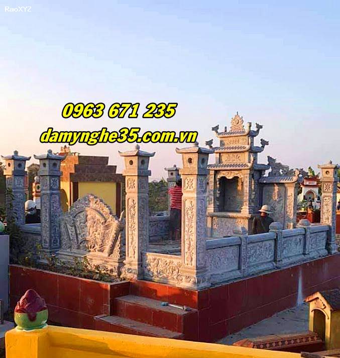 82 lăng mộ bằng đá đẹp bán tại Bắc Giang.
