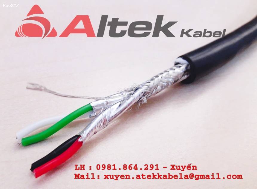 Cáp tín hiệu vặn xoắn RS485 có đủ CO,CQ Altek Kabel