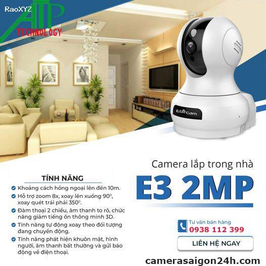 Camera Wifi Ebitcam E3 Full HD 1080P 2MP Giá Rẻ