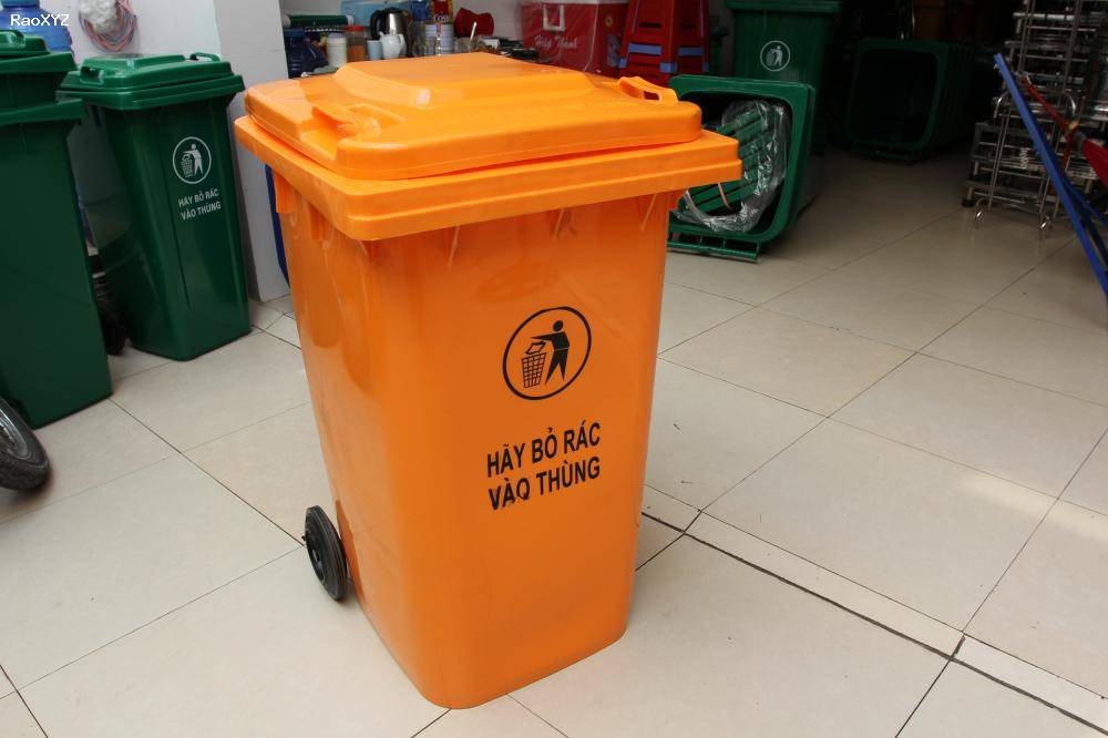 Thùng rác nhựa 240 lít giá sỉ toàn quốc