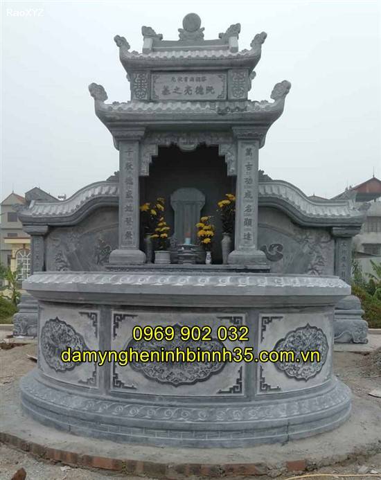 Những mẫu lăng mộ đá đẹp giá rẻ bán tại Thái Bình