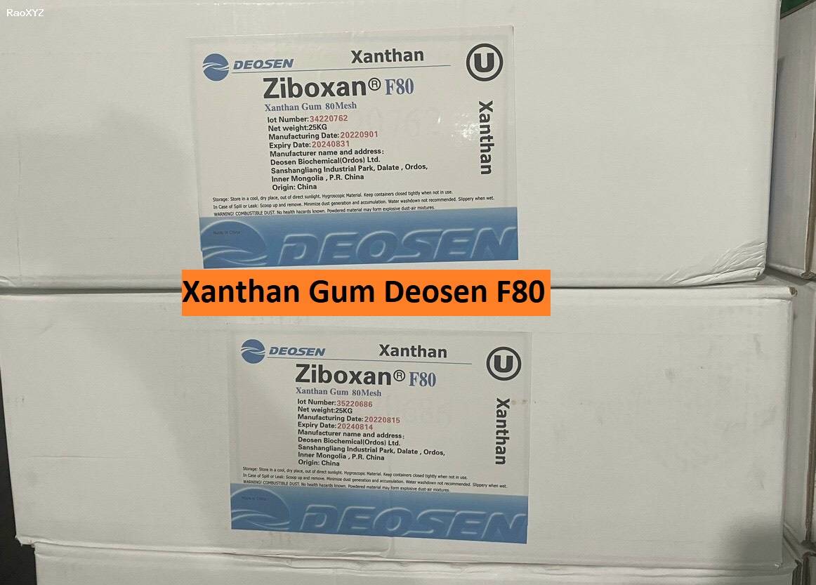 Xanthan gum dùng trong thực phẩm (E415) - Deosen/Fufeng China