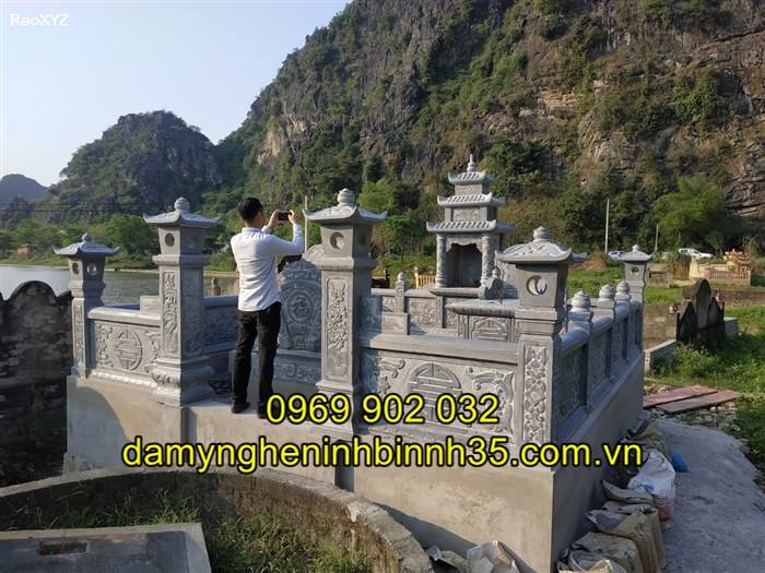 Những mẫu lăng mộ đá đẹp giá rẻ bán tại Thái Nguyên