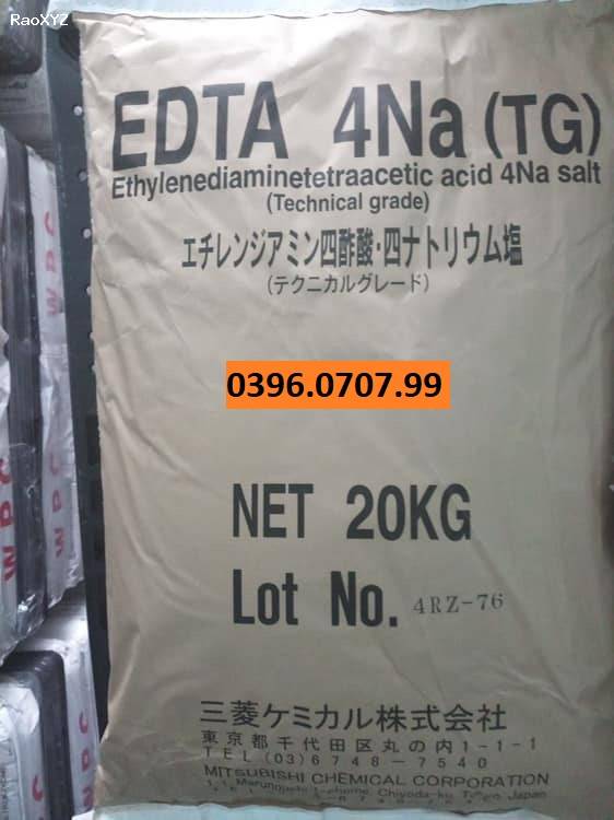 Hóa chất xử lý nước EDTA 4Na Mitsubishi Nhật (Ethylene Diamine Tetraacetic Acid)