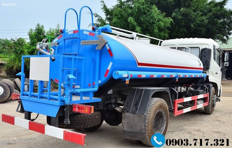 Bán xe bồn chở nước 9 khối dongfeng nhập khẩu 2022 tưới cây, rửa đường, pccc