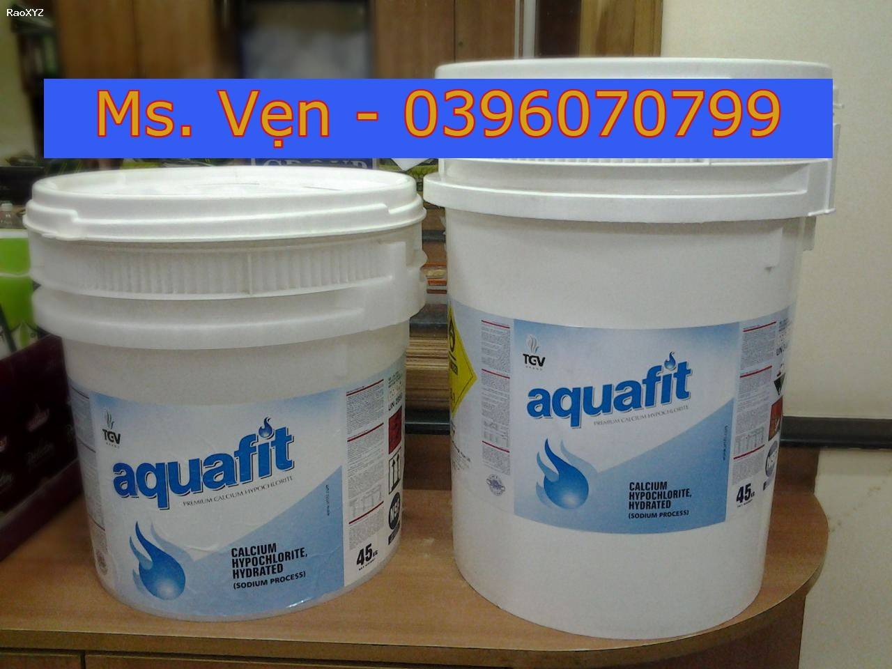 Chlorine Aquafit thùng cao, thùng lùn Ấn Độ