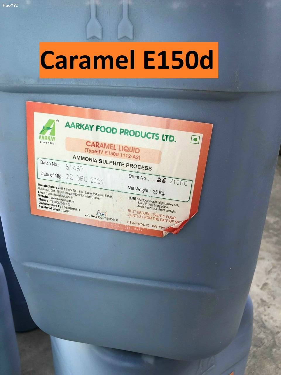 Màu Caramen - Caramel colour E150 - Màu thực phẩm dùng trong nước mắm, nước tương, nước giải khát