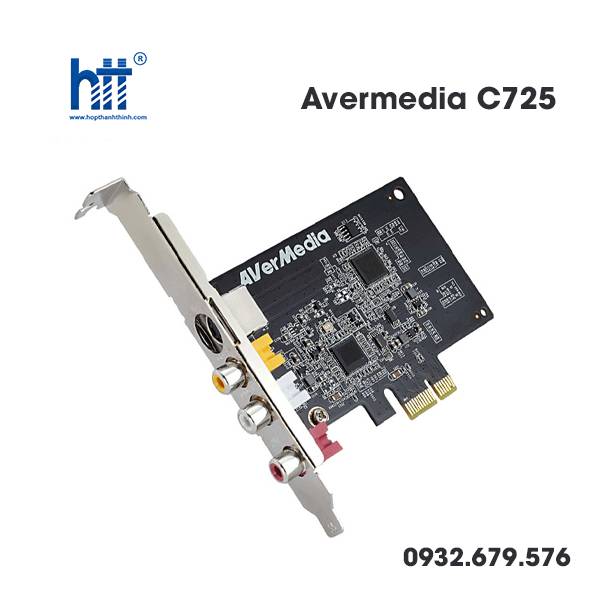AverMedia C725 Card PCI-E to AV, S-Video ghi hình máy siêu âm, nội soi