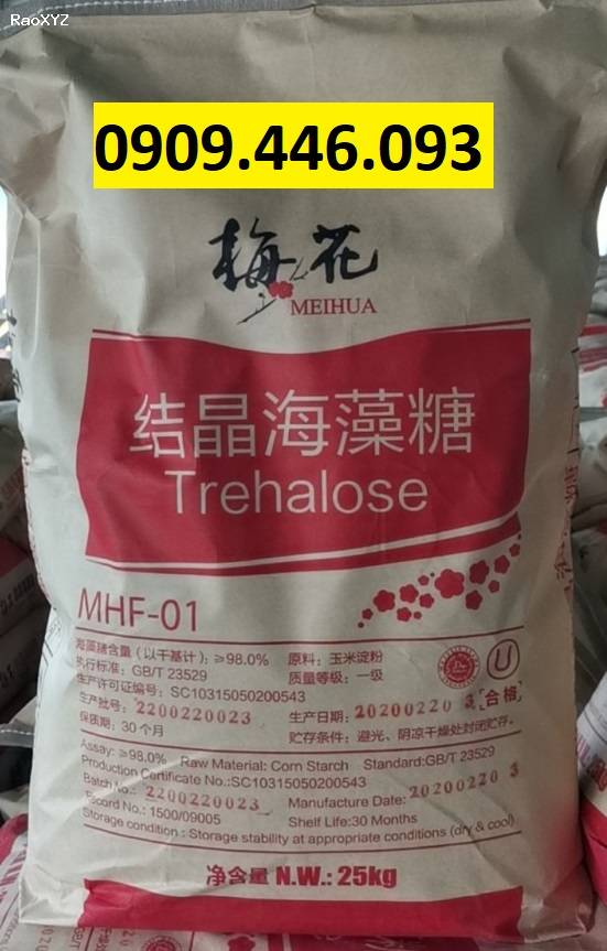 Đường chức năng Trehalose (đường tảo) - Meihua China | Nguyên liệu bánh nướng