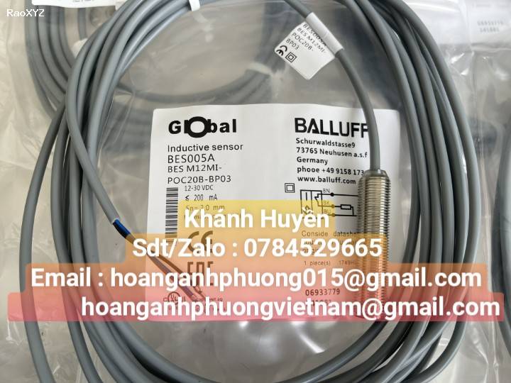 cảm biến Balluff BES005A hàng chính hãng , giá cạnh tranh