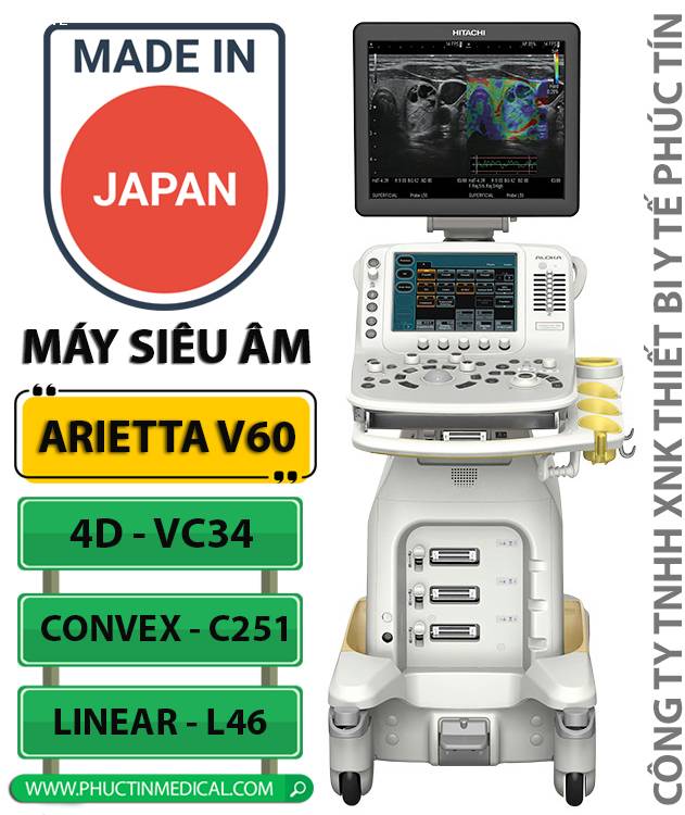 Máy siêu âm Hitachi Arietta V60