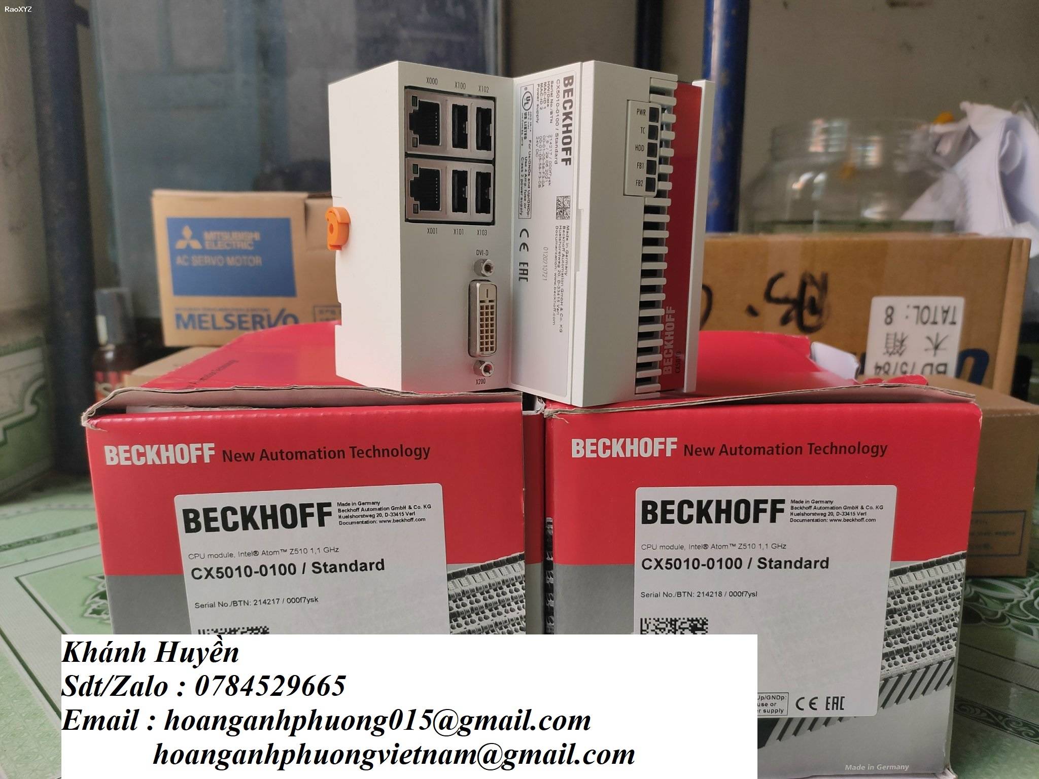 khối điều khiển beckhoff CX5010-0100 chính hãng , bảo hành 12 tháng