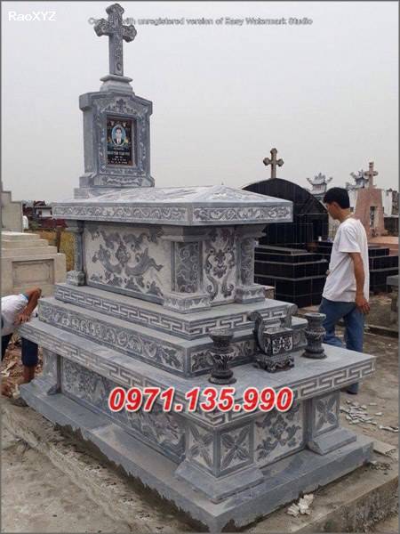 11359+mẫu mộ công giáo đá đẹp bán tại hưng yên