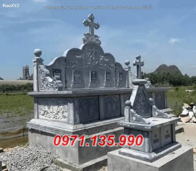 11359+mẫu mộ công giáo đá đẹp bán tại hưng yên