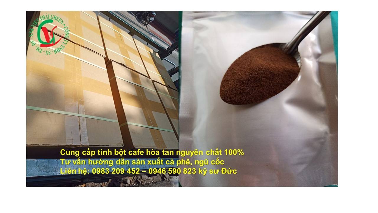phân phối chiết xuất cà phê hòa tan