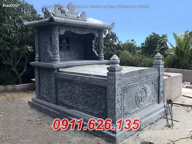 16411 Phú thọ^ xây mộ bằng đá một mái bán