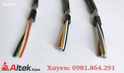 Chuyên cung cấp cáp tín hiệu 2/4/6/8 tiết diện 0.22mm2 Altek Kabel