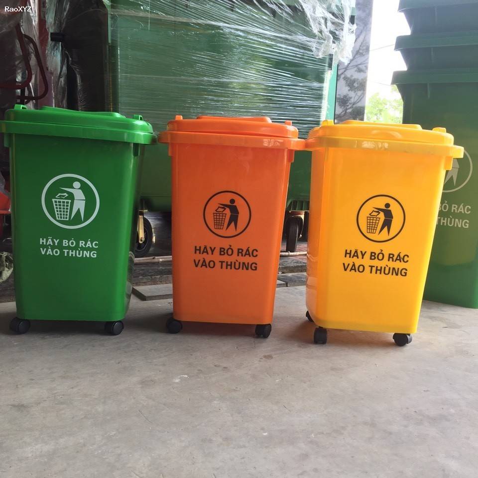 Chuyên cung cấp thùng rác nhựa công cộng ngoài trời