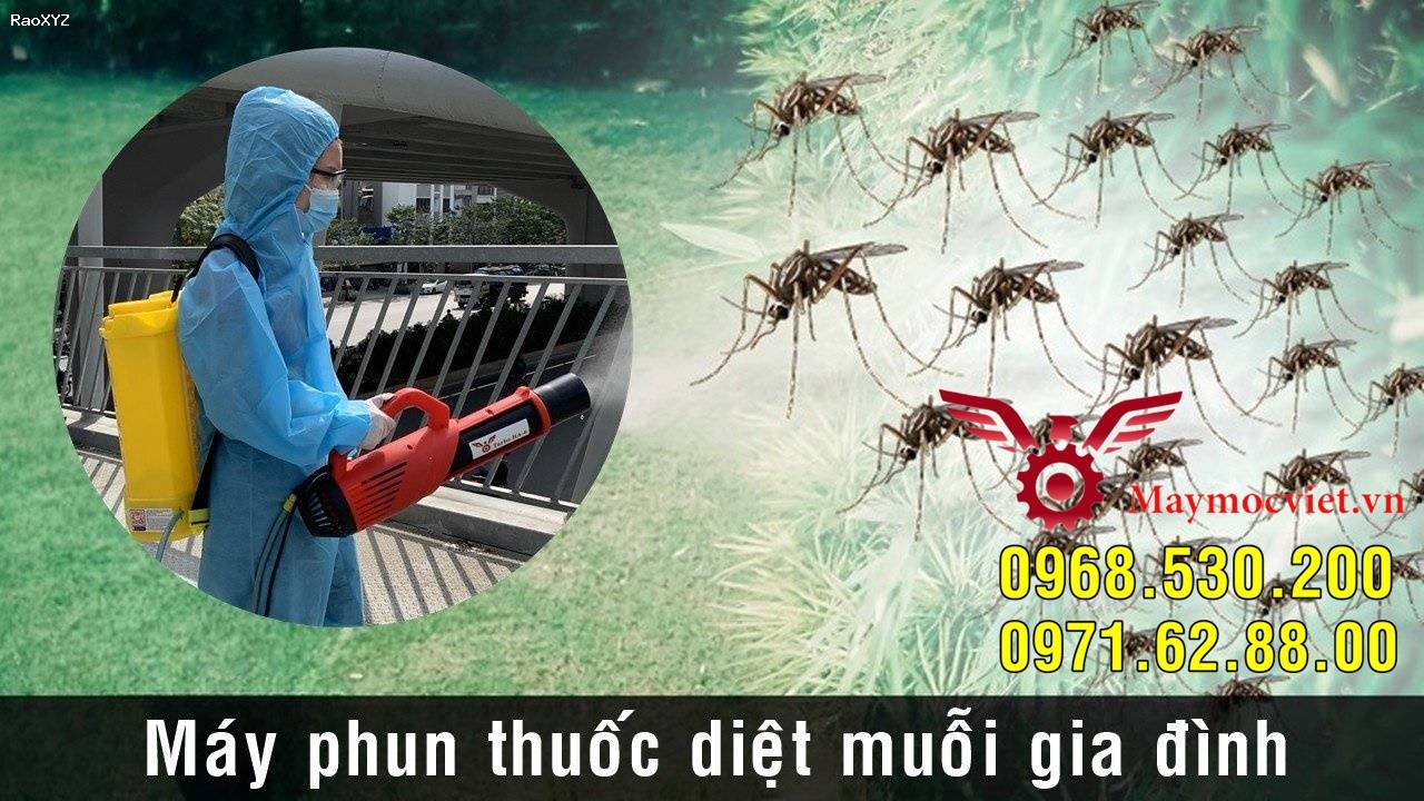 [New]-Máy phun thuốc muỗi tại nhà hiệu quả nhỏ mà có võ