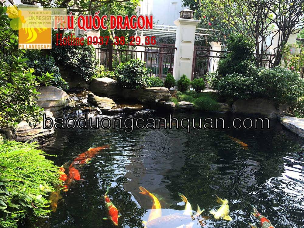 Thi công sân vườn biệt thự đẹp thoáng ở Đồng Nai, Hcm,Vt