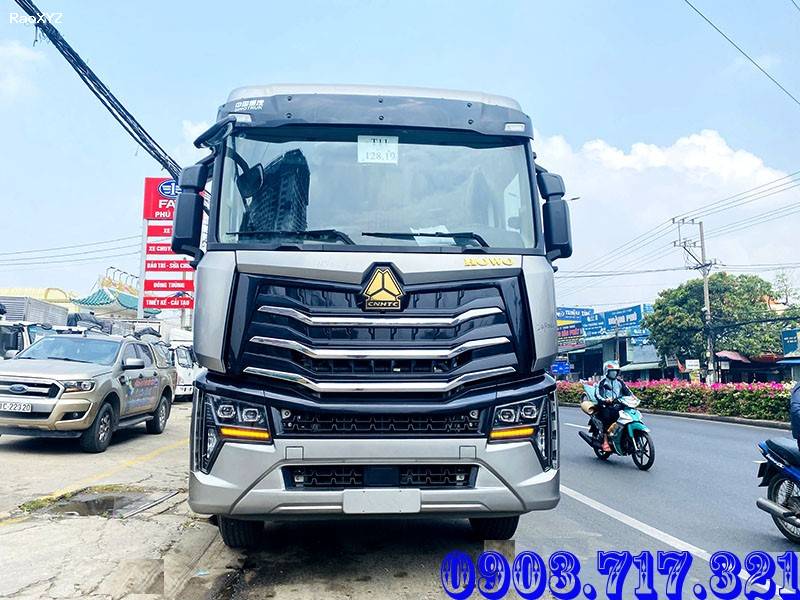 Bán xe tải Howo Max 5 chân tải 21 tấn thùng dài 9m7 nhập khẩu 2023