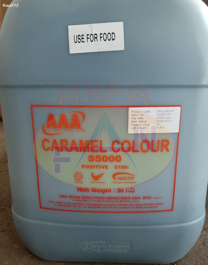 Màu Caramen dạng lỏng - Caramel Colour S5000 AAA Malaysia