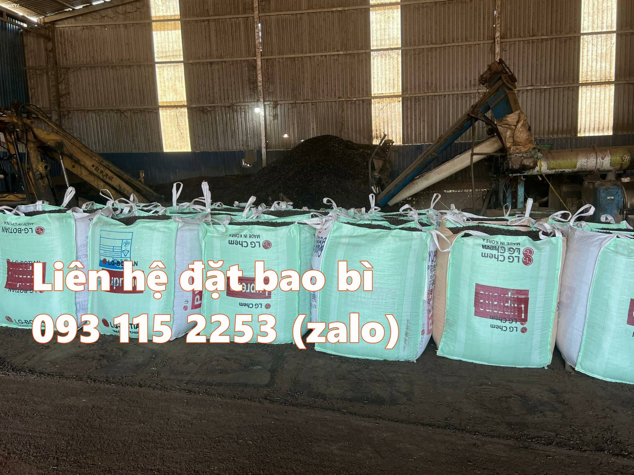 Bao jumbo, bao tải cẩu 1 tấn dự trữ kho lúa gạo, xuất khẩu hàng hóa tải trọng lớn