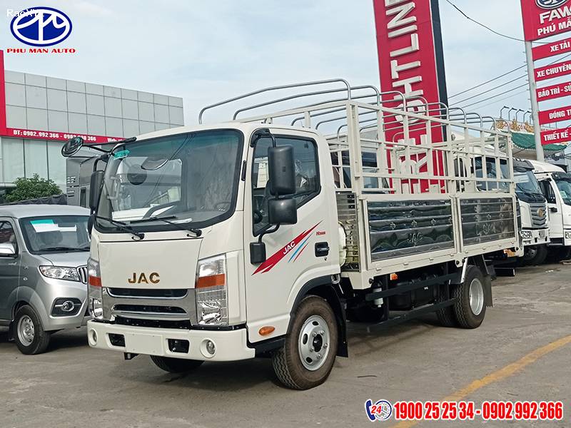 Bán xe  tải Jac 1T99 thùng bạt mã Jac N200S động cơ Cummins