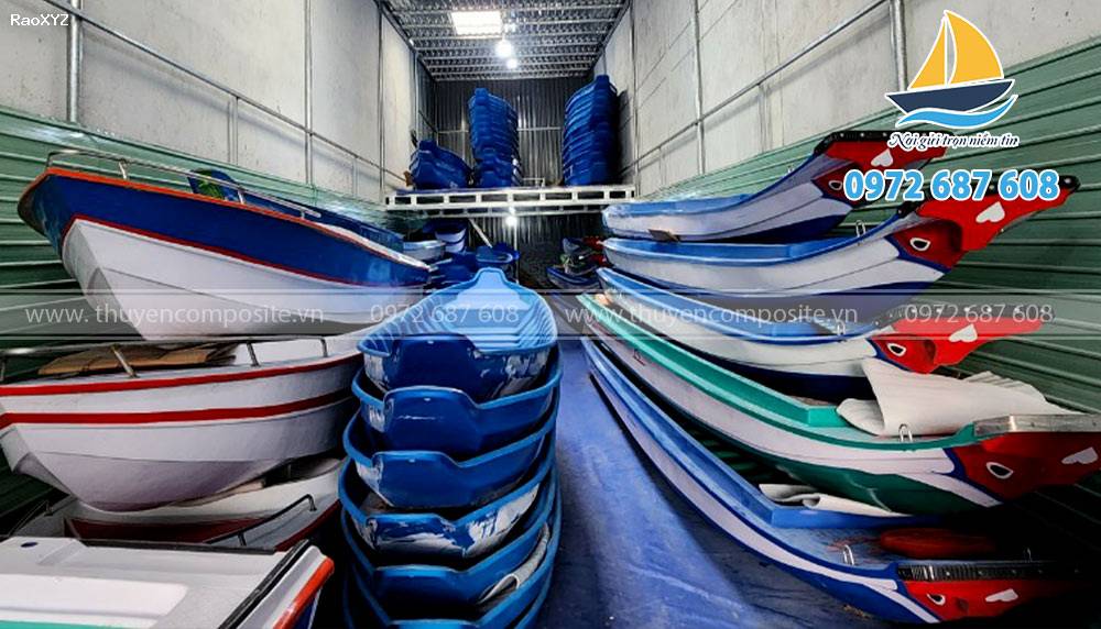 Bán thuyền nhựa, xuồng nhựa, vỏ lãi composite, thuyền composite giá rẻ tại Thủ Đức TP HCM