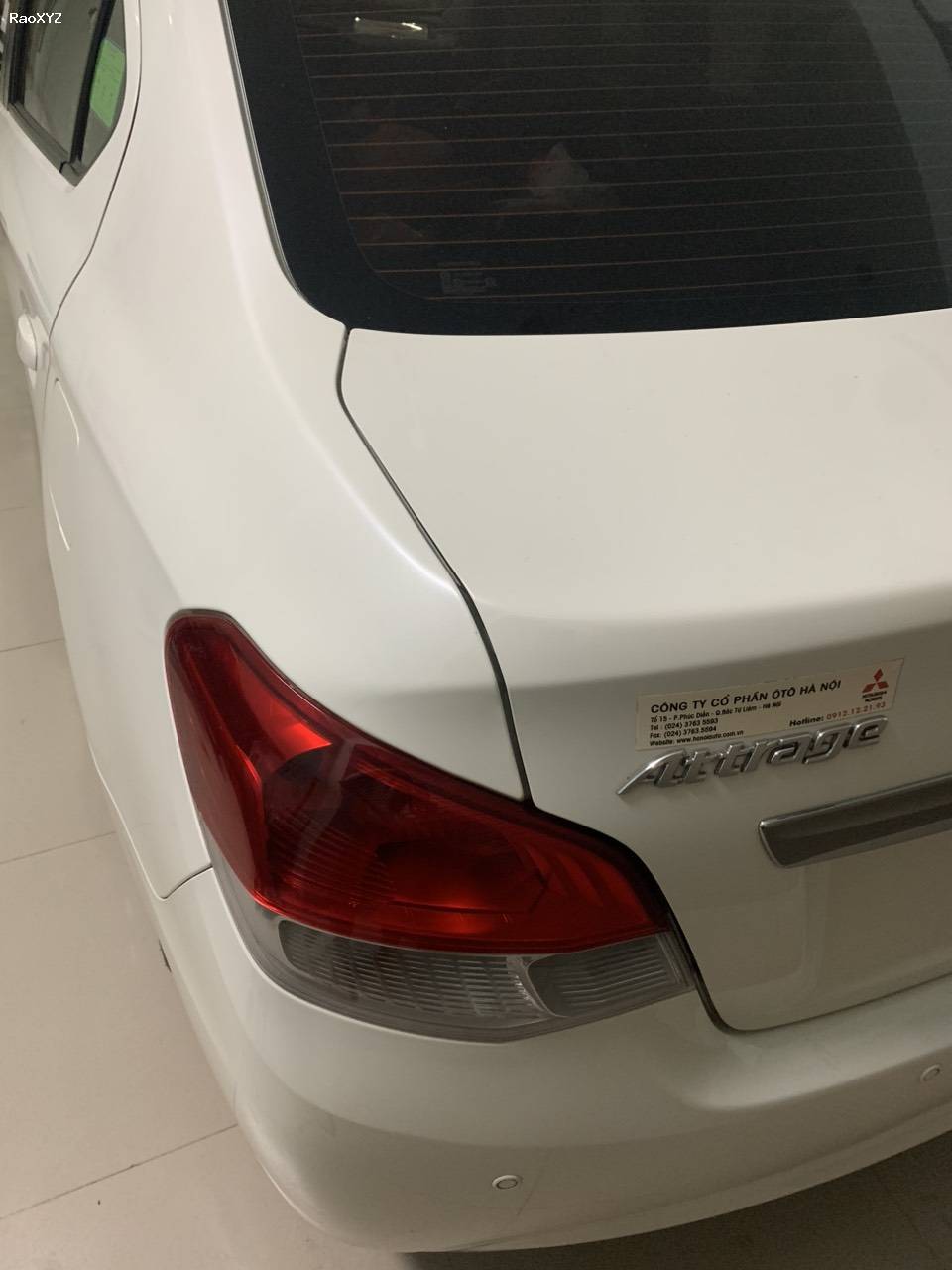 Bán ô tô Mitsubishi Attrage đời 2018 bản CVT Eco nhập khẩu nguyên chiếc từ Thái Lan; biển số VIP HA NOI.