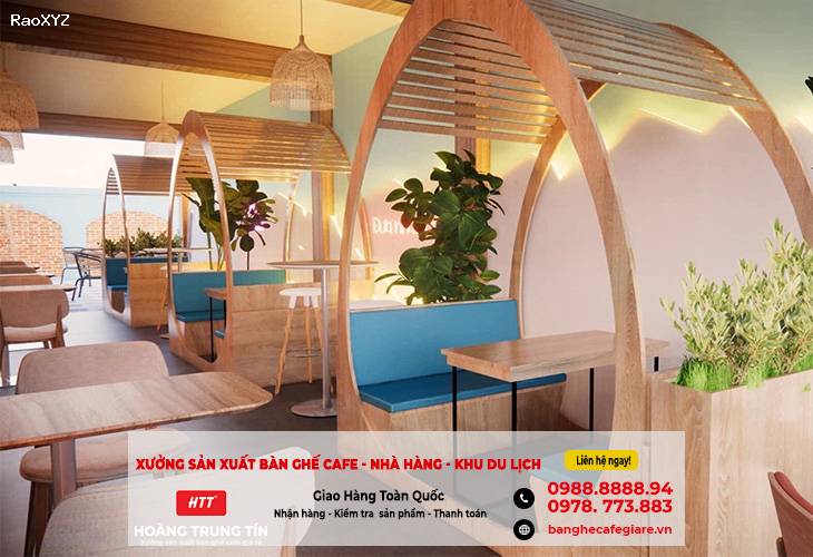 Bàn ghế nhà hàng, resort cao cấp giá xưởng tại Đà Nẵng