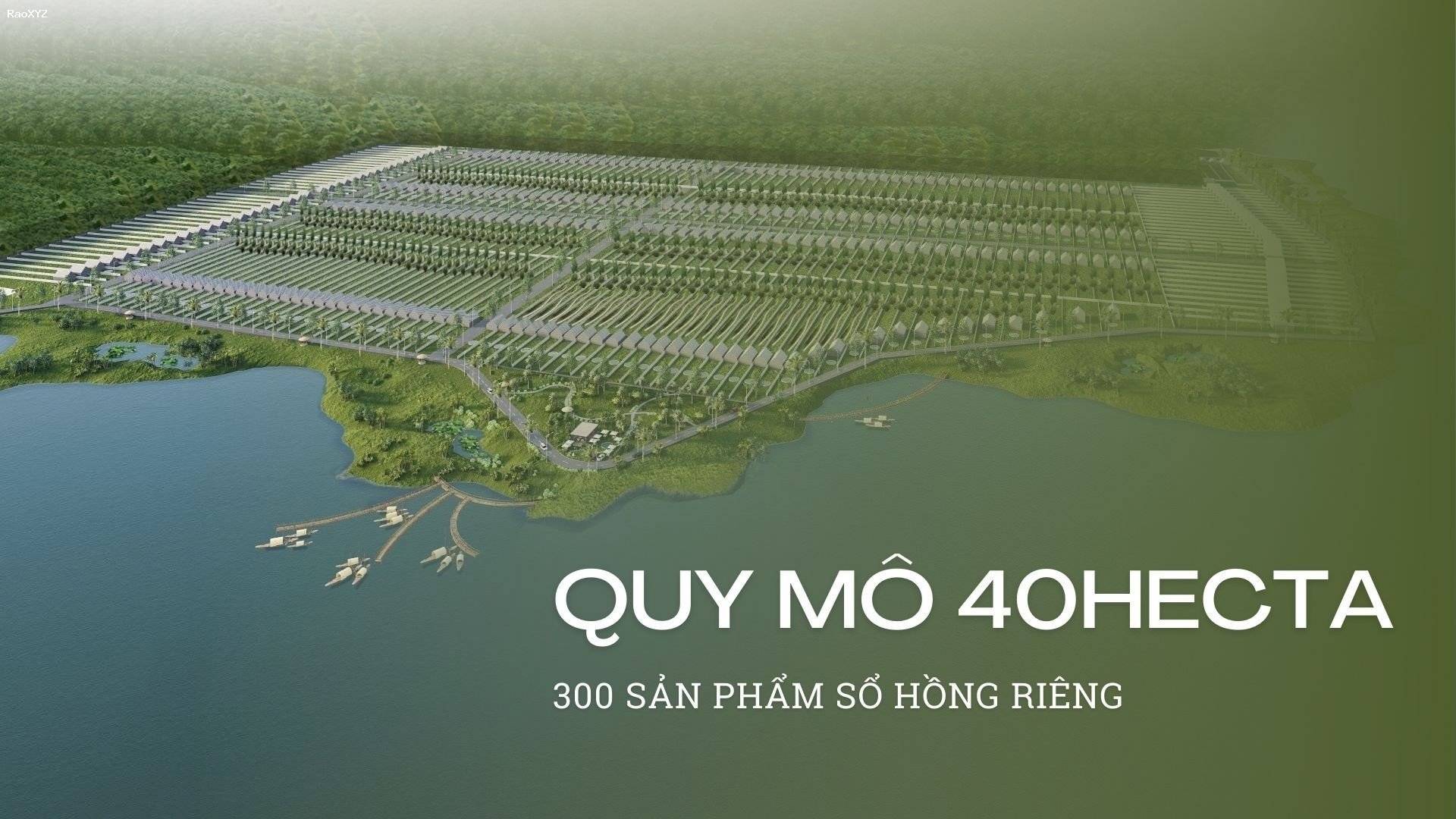 Bán đất view hồ nghỉ dưỡng Phú Miêng Lộc Quang 289triệu / nền