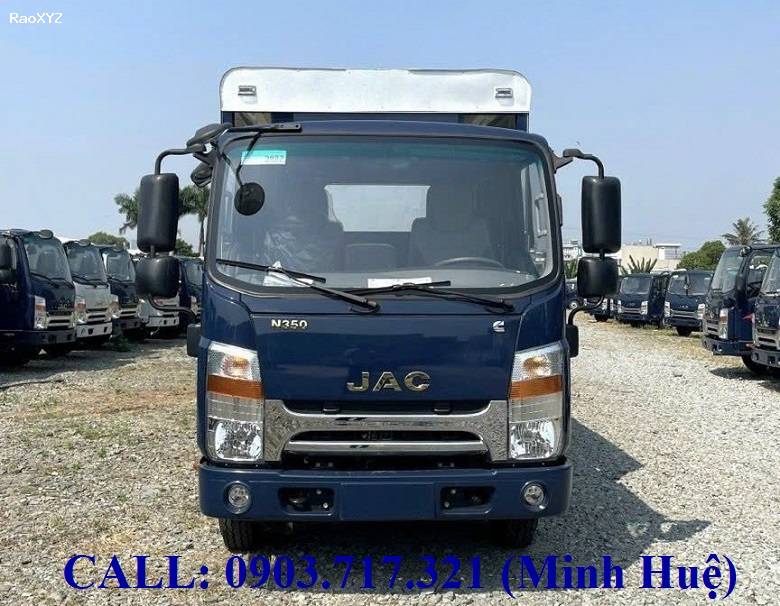 Bán xe tải tập lái Jac N350SĐTLX động cơ Cummins bảo hành 5 năm
