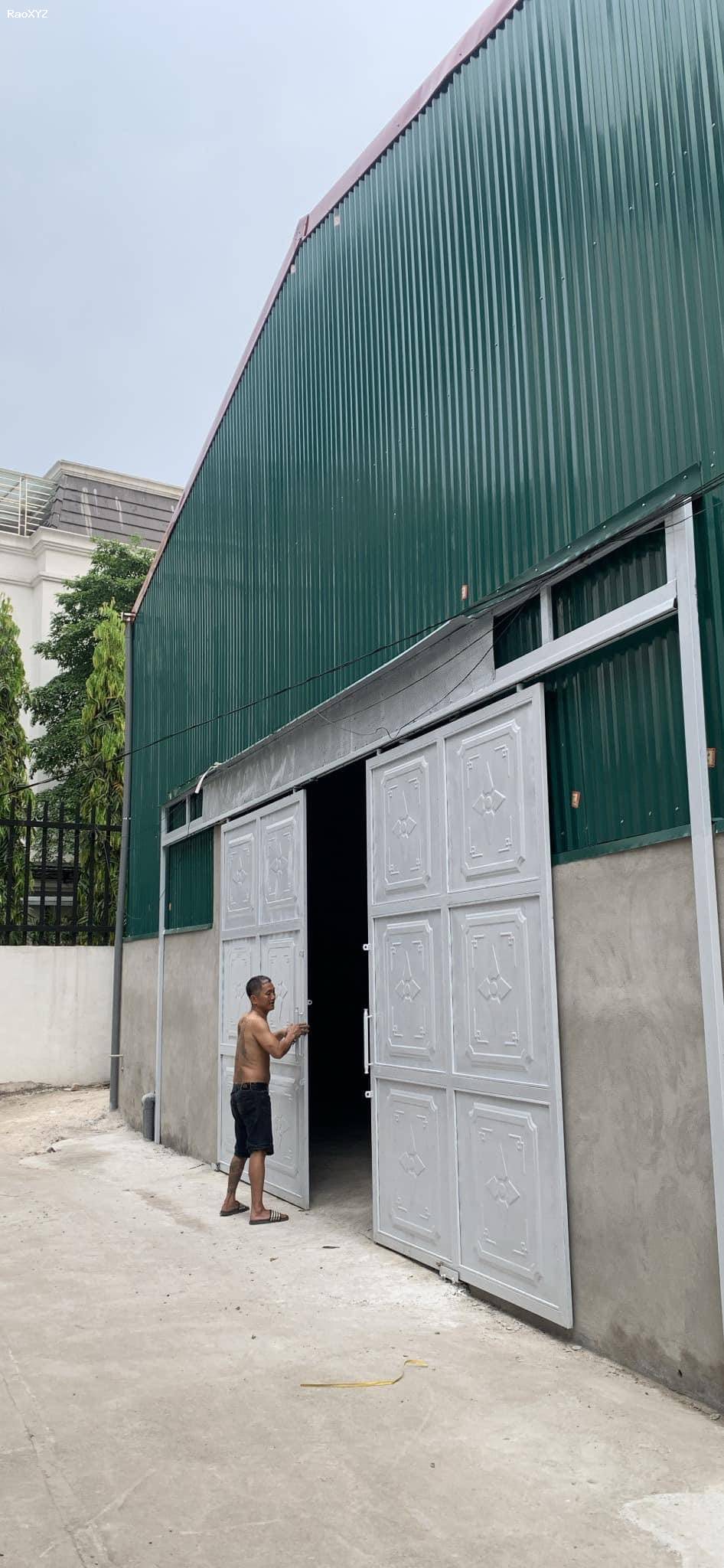 Chính chủ cần Cho thuê kho xưởng mới tinh vừa hoàn thiện tại tổ 11 Thạch Bàn, Long Biên, Hà Nội