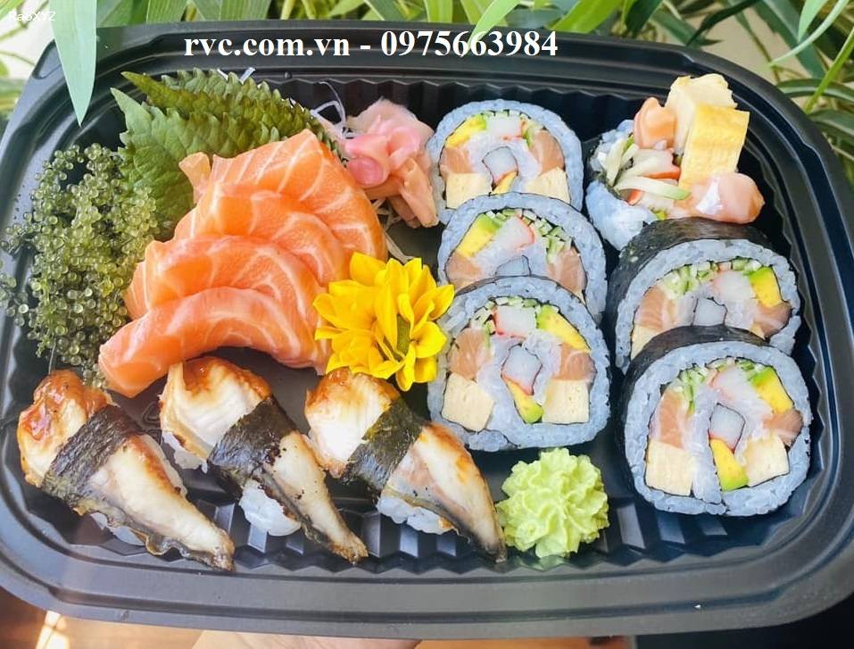 Điểm phân phối hộp nhựa đựng sushi uy tín, chất lượng.