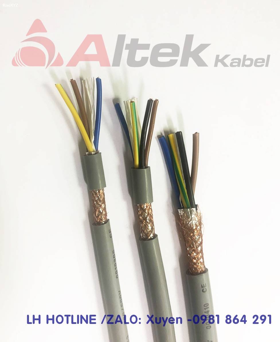 Cáp điều khiển 20x1.5mm2 lõi đồng mềm chính hãng Altek Kabel