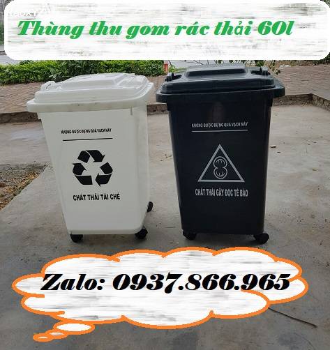Thùng rác 60l có đạp chân, thùng rác đạp chân màu theo yêu cầu của quý khách, tìm nhà phân phối thùng rác.