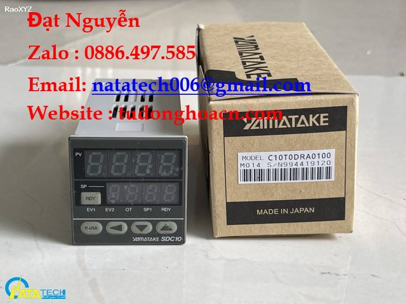 C10T0DRA0100 bộ đếm chính hãng Yamatake - Công ty Natatech